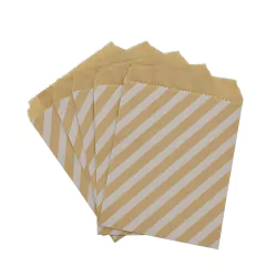 Sobre papel kraft estampado. Precio por unidad.