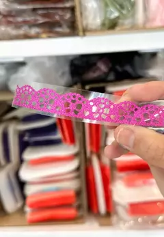Washi tape "simil puntilla". Precio por unidad. - Capkelitos mayorista