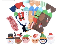 Pack de cajas caramelos personajes Navidad x6 - comprar online
