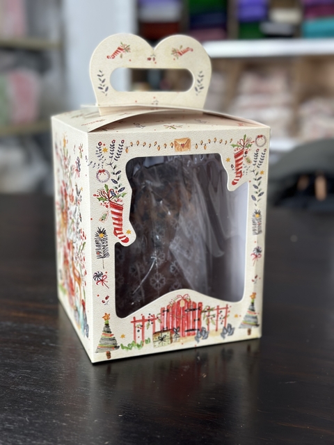 Caja pan dulce ilustrado. Precio por unidad.