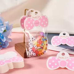 Cierra bolsa de cartón "Moño". Pack por 10 unidades. - comprar online