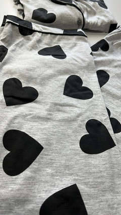 Pijama americano de coração - comprar online