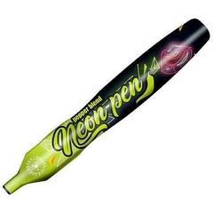 Caneta comestível Neon na internet