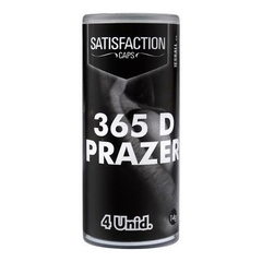bolinhas do prazer satisfaction - 365 d prazer c/ 4 unidades - comprar online