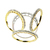 Anillo Medio Sinfín Oro 18 Kts. 30 Diamantes talla Brillante ARRIGHI Joyas - tienda online