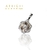 Conjunto Dije Cadena Diamantes Oro Bicolor ARRIGHI Joyas - Arrighi Joyas