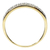Anillo Medio Sinfín 39 Diamantes Oro 18 Kts. ARRIGHI JOYAS