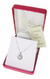 Pendant Roseta Diamantes Con Cadena Oro Blanco- ARRIGHI JOYAS -
