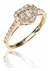 Anillo Corazón Diamantes Oro Rosado 18 Kts. Arrighi Joyas - Arrighi Joyas