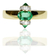 Imagen de Anillo Esmeraldas Diamantes Oro 18 K. Arrighi Joyas