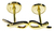 Aros Lazo Oro 18kt. Free Watch