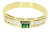 Anillo Sinfín Esmeralda Diamantes Oro 18 Kts. Arrighi Joyas en internet