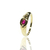 Anillo Solitario Rubí Central Oro 18 Kts. -arrighi Joyas en internet