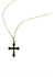 Dije Pendant Cruz - Conjunto Con Cadena - Oro 18kt. - comprar online