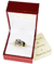 Anillo Cabujon Diamantes Y Semipreciosas - ARRIGHI JOYAS - en internet