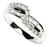 Anillo Onda Diamantes Oro Blanco 18 Kts. Arrighi Joyas - tienda online