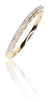 Imagen de Anillo Compromiso 30 Diamantes Oro Rosado Blanco Amarillo