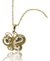 Dije Pendant Mariposa Diamantes Oro 18 Kts.- Arrighi Joyas - tienda online