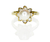 Anillo Perla Cultivo Diamantes Oro 18 Kt. - Arrighi Joyas en internet