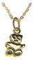 Conjunto Dije Osito Con Cadena Oro 18 Kts. Arrighi Joyas - Arrighi Joyas