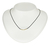 Gargantilla Caucho Apliques Oro 18k. - Arrighi Joyas - comprar online