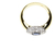 Imagen de Anillo Zafiro Central Diamantes Pavée Oro18k. Arrighi Joyas