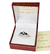 Imagen de Anillo Zafiros Diamantes - Tresillo Oro Blanco - ARRIGHI JOYAS -