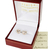 Aretes Corazón Diamantes Oro Rosé 18k - Arrighi Joyas