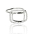 Anillo 60 Diamantes Oro Blanco Floating Diamonds Collection - ARRIGHI Joyas - comprar online