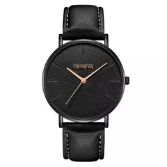 Relógio masculino casual de luxo quartzo genebra relógio casual