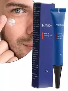 Creme hidratante hialurônico para olhos masculinos, cuidado com os olhos.