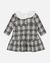 Vestido Jacquard Xadrez Momi - Sailor Kids | Navegando em Moda Infantil
