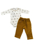 Conjunto Body Manga Longa Pinguim e Calça Anjos Baby - comprar online