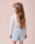 Imagem do Conjunto de Tweed Azul com Strass Momi