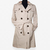 Trench Impermeable Color Crudo - comprar online