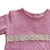 Buzo Rustico Petit - Rosa con Puntilla en internet
