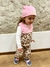 Chaleco Polar Soft - Rosa con estrellas - tienda online
