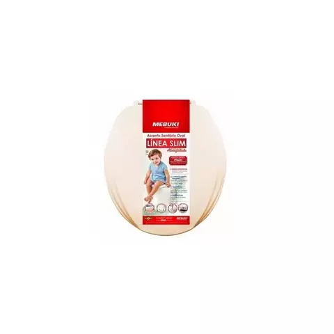 ASSENTO ALMOFADADO OVAL SALMAO