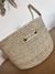 Cesto con manijas yute y crudo - tienda online