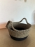 Cesto yute y negro chico - comprar online