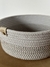 Cesto organizador tonos gris - comprar online