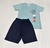 Conjunto Infantil Elian - Skate All Day Camiseta Skate e Short Confortável - Elian