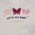 Conjunto Infantil Feminino "Let's Fly Baby" Borboletas - Camiseta Amarela e Shorts Florido | Kaiani - comprar online