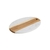 TABLA MACAEL MARMOL BLANCO Y MADERA 30X20,5 CM