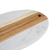 TABLA MACAEL MARMOL BLANCO Y MADERA 30X20,5 CM - comprar online