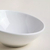 Bowl Ensaladera de Ceramica Blanco Esmaltado 22cm Diagonal