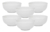 Bowl Ceramico Ancers X6 Color Blanco - comprar online