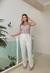 Calça linho tamanho único - Zoe boutique