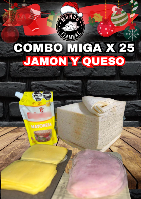PROMO MIGA 4 JAMON COCIDO x25 - comprar online