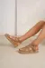 SANDALIA AMATISTA | Cuero Premium | CAMEL - tienda online